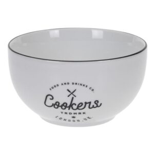 Miska porcelanowa biała cookers