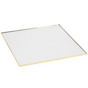 Podstawka kwadratowa złota 25 cm