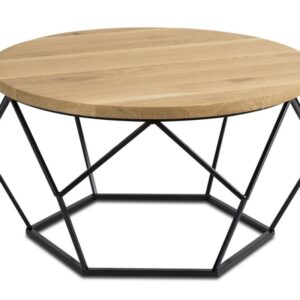 Stolik kawowy oakloft 70 cm jasny dąb
