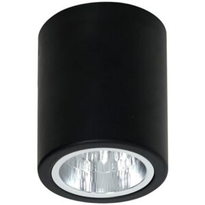 Plafon natynkowy downlight 11,2cm czarny