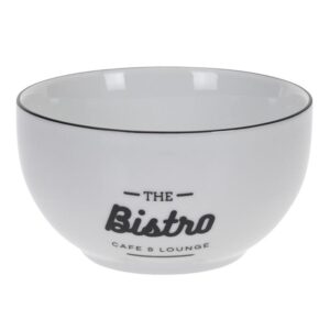 Miska porcelanowa biała bistro