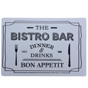 Ozdobna podkładka kuchenna bistro bar
