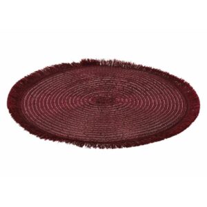 Podkładka na stół okrągła burgund 35 cm
