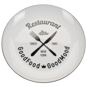 Talerz porcelanowy biały restaurant 26cm