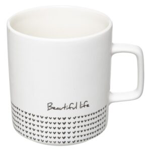 Kubek biały beautiful life 480 ml