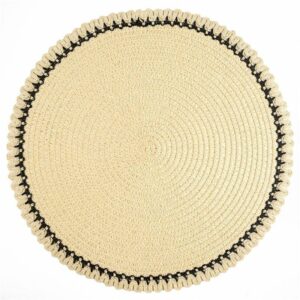 Podkładka boho/4 beżowa średnica 38 cm