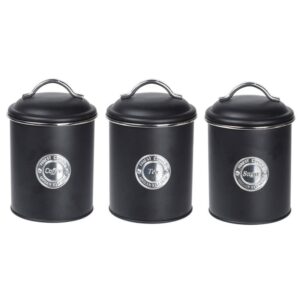 Pojemniki kuchenne metalowe kpl. 3 szt