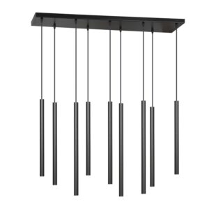 Nowoczesna lampa wisząca selter 9 czarny