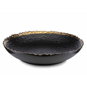 Talerz głęboki kati black gold 26 cm