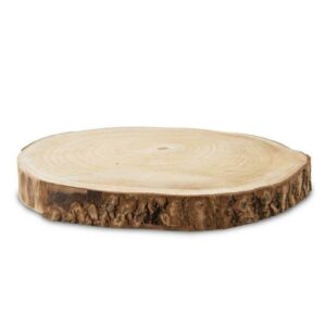 Podstawka drewniana plaster drewna 50 cm
