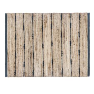 Dywan jutowy 60x90 cm blue stripe