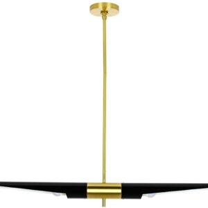 Szeroka lampa wisząca w stylu glamour apollo 1