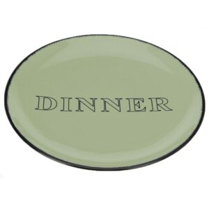 Talerz obiadowy dinner zielony