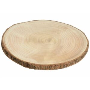 Podstawka drewniana plaster drewna 30 cm
