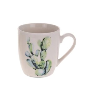 Kubek ceramiczny 320 ml tropiki wzór 2