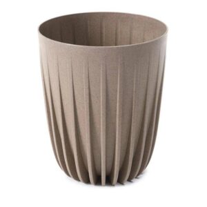 Donica stripped eco coffee latte 25xh30 cm