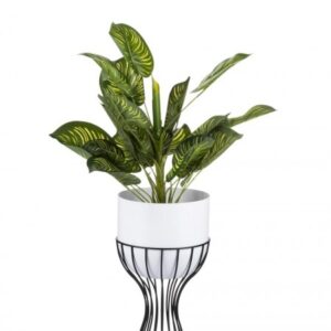 Kwietnik stojący z osłonką loft 46 cm
