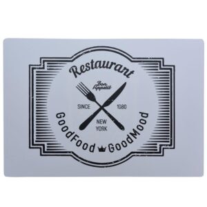 Ozdobna podkładka kuchenna restaurant